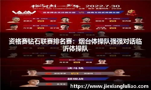资格赛钻石联赛排名赛：烟台体操队强强对话临沂体操队